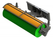 Щетка с механическим поворотом для мини-погрузчика Метатэкс 1600 мм (Щетина 550 мм)
